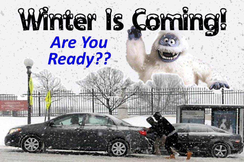 This is winter. Winter is just around the Corner. Are you ready Winter Race.